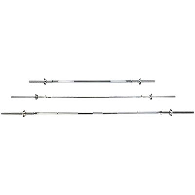 York Spinlock Barbell Bars (6ft 6`nd#39; (150kg limit) Spinlock Beefy Bar)