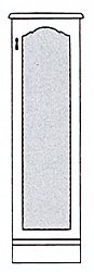 York Tall Hi-Fi Cabinet