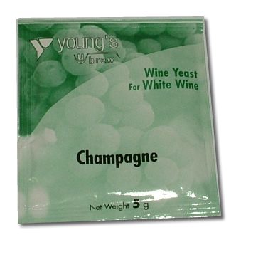 CHAMPAGNE WINE YEAST SACHET 5G