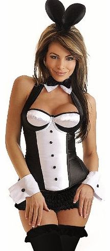 Yuelai Sexy Corset Basque Tops Underwear Lingerie Womens Lady Halloween Lingerie (M)