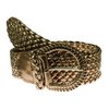 Yukka CelebSeen Bronze Braided Belt