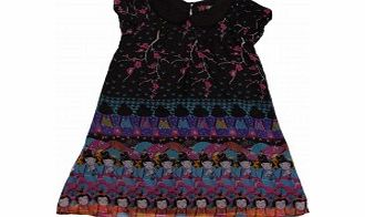 Yumi Girls Russian Doll Print Dress L17/D9