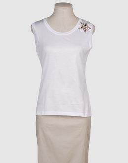 TOPWEAR Sleeveless t-shirts WOMEN on YOOX.COM