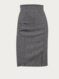 YVES SAINT LAURENT SKIRTS GREY 36 FR YV-U-207931