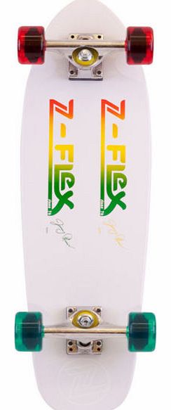 Jimmy Plumer Complete Skateboard White -