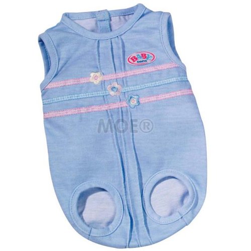 Zapf Creation - BABY born Underwear Blue One Piece Sleeveless