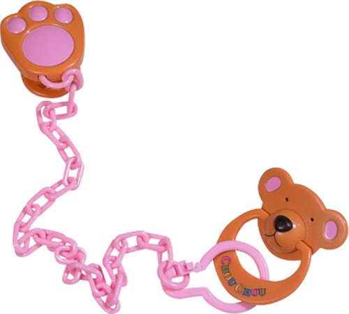 Zapf Creation - CHOU CHOU - Dummy (Soother) & Clip Pink