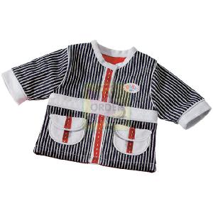 Zapf Creation BABY born Black White Striped Jacket