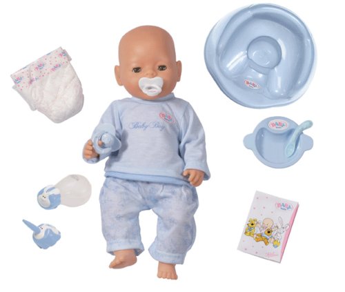 Baby Born Magic Eyes Boy Doll- White