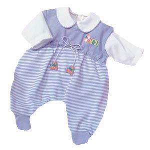 Zapf Creation Baby CHOU CHOU Lilac and White Outfit