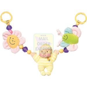 Zapf Creation My Lovely Baby Baby Pram Rattle Pastel Yellow