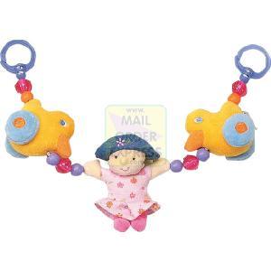 Zapf Creation My Lovely Baby Pram Rattle Pink Girl