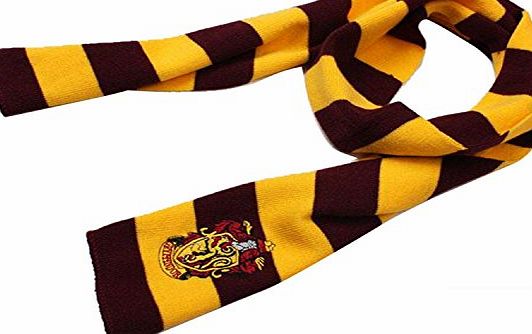 Zeagoo Womens Stylish Gryffindor Hufflepuff Slytherin Knit Cosplay Costume Scarf