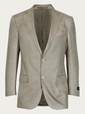 zegna jackets beige brown