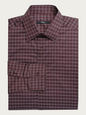 ZEGNA SHIRTS BURGUNDY 42 EU ZEG-U-9CZAAB-8T5-444