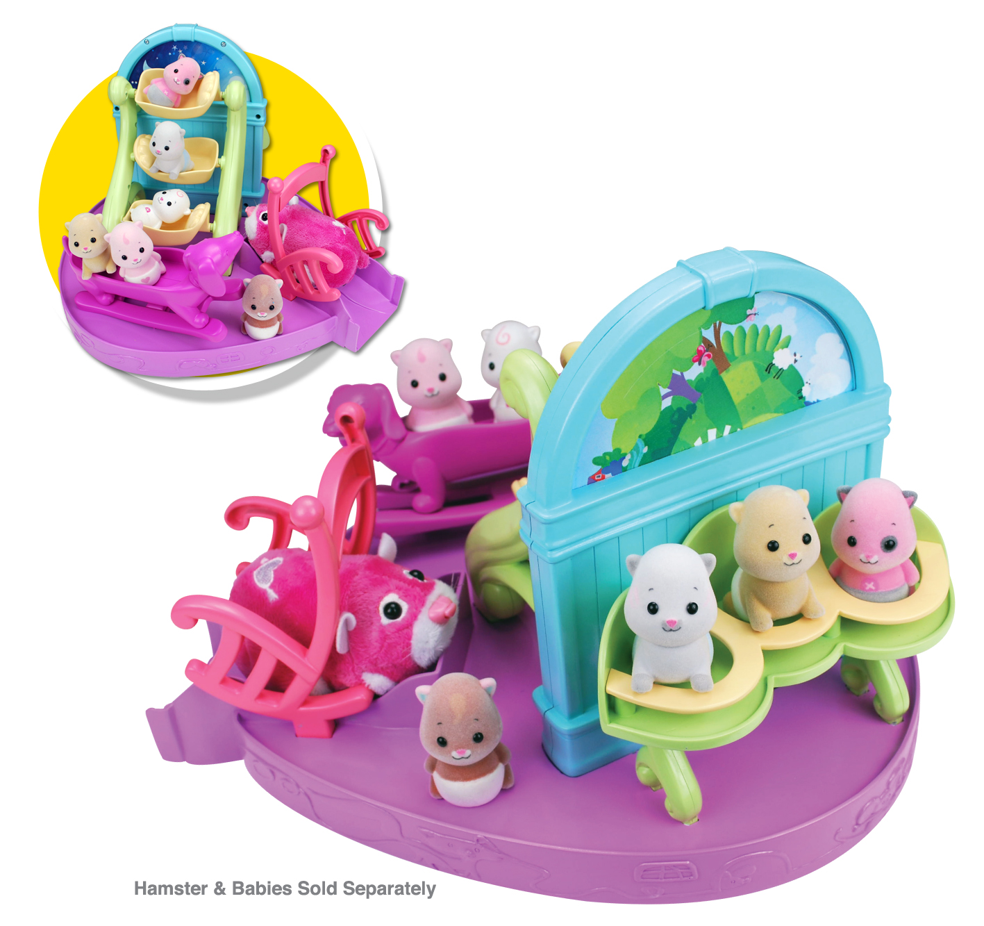 Zhu Zhu Pets Babies - Triplet Bedroom