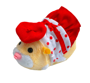 Zhu Zhu Pets Spring Outfits - Polka Dot Dress