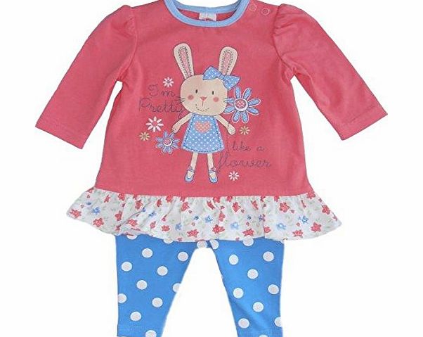 Zip Zap Baby Girls 0-24M EE0955 Clothing Set, Pink, 0-3 Months