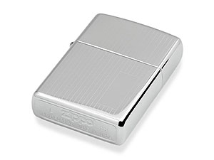 zippo Polished Chrome Petrol Lighter 012634