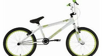 Zombie Kids Bite BMX Bike - (White/Green, 7  Years, 11 Inch, 20 Inch)