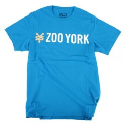 Mens Zoo York Straight Core Intl Tee Ocean